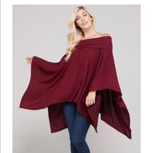 Off The Shoulder Tunic Sweater